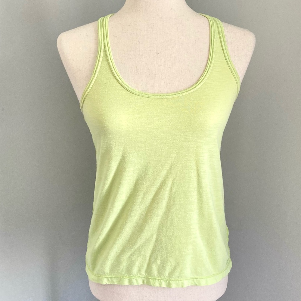 Aeropostale Green Racerback Tank Top